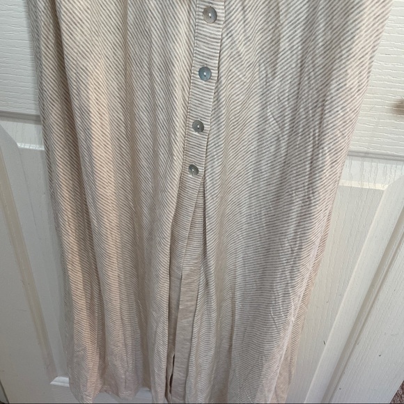 NWT Anthropologie Levina Tie Front Maxi Dress Women’s size large Saturday sunday - Picture 8 of 8